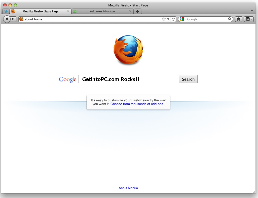Firefox for mac 10.6.8